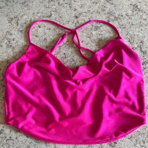 Lulu’s Cowl Neck Crop Top